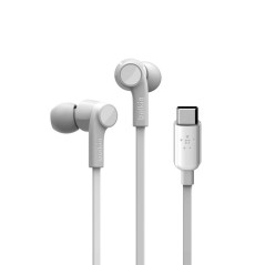 Belkin Rockstar Wired Headphones - Premium Sound Quality, Stylish Design, and Comfort - G3H0002BTWHT